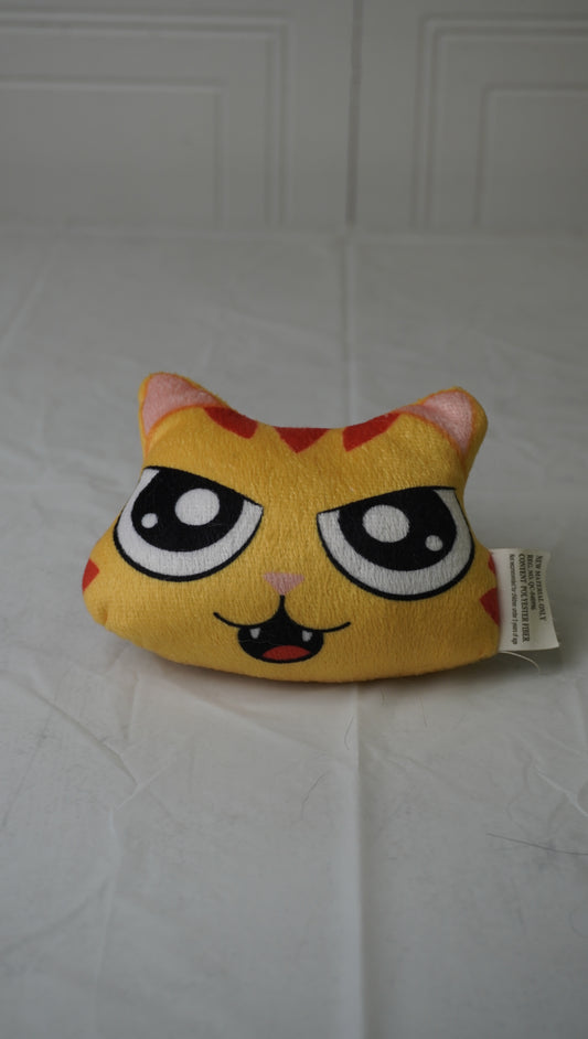 Cartoon Cat Face Plush Toy
