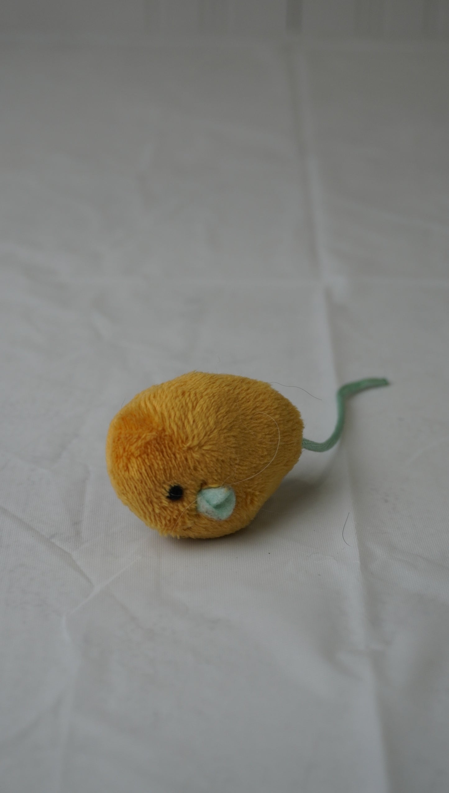 Mini Orange Mouse Cat Toy