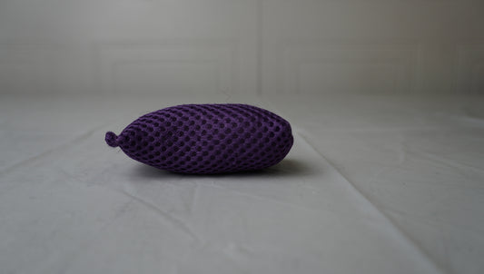 Purple Mesh Catnip Pillow Toy
