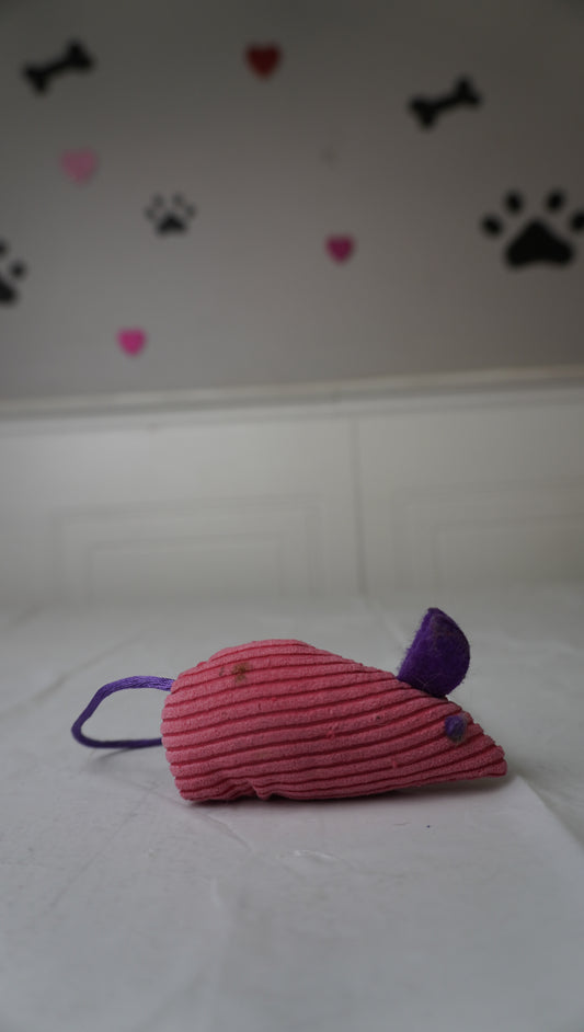 Corduroy Plush Mouse Cat Toy