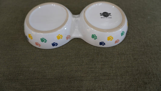 SPOT Double Ceramic Pet Bowl
