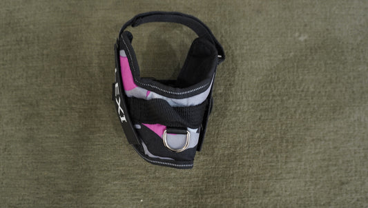 Personalized Dog Harness – Pink Camo (LEXI)