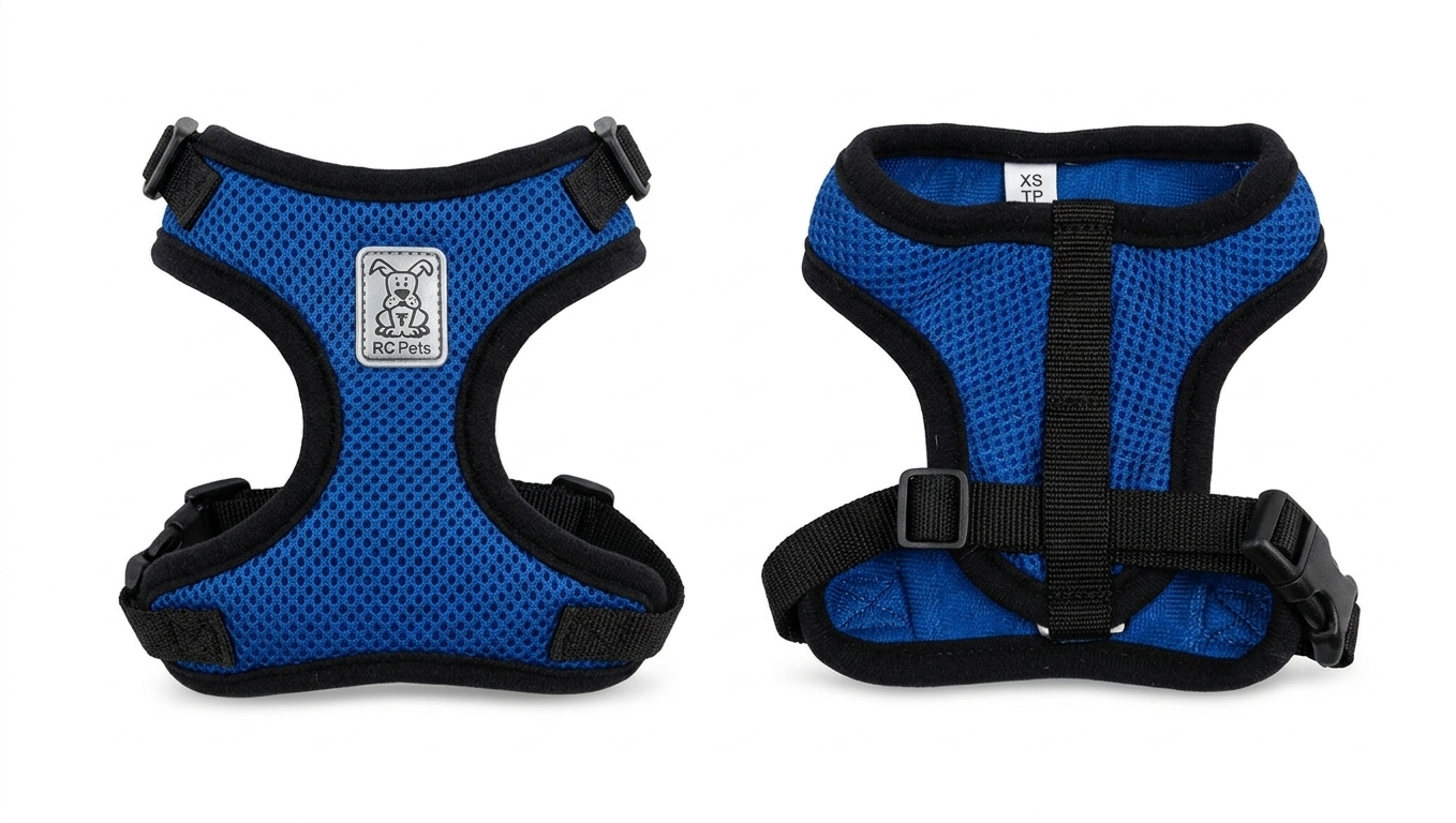XS Breathable Mesh Dog Harness – Blue (Gently Used)