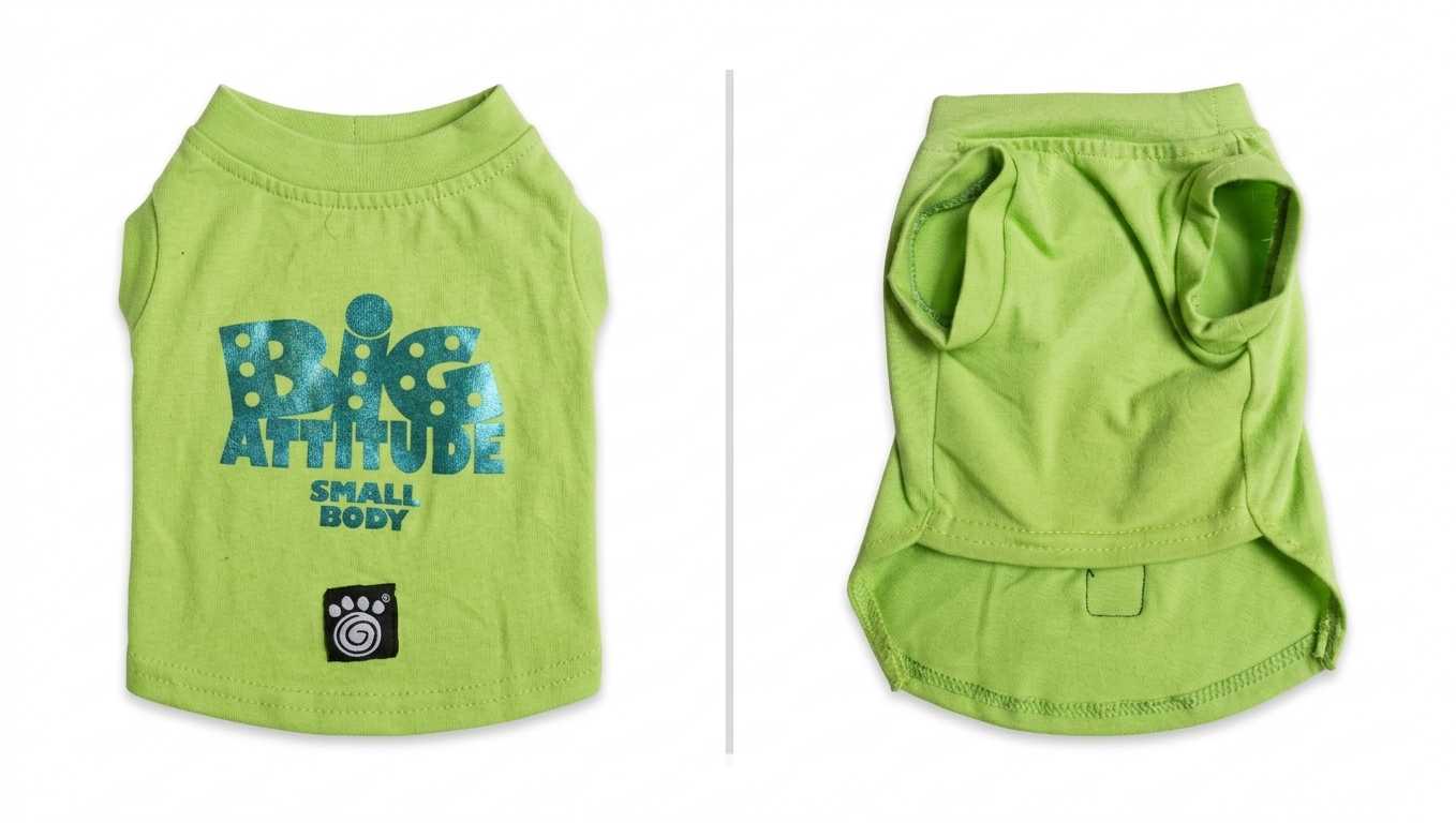 Big Attitude Small Body Dog Tee