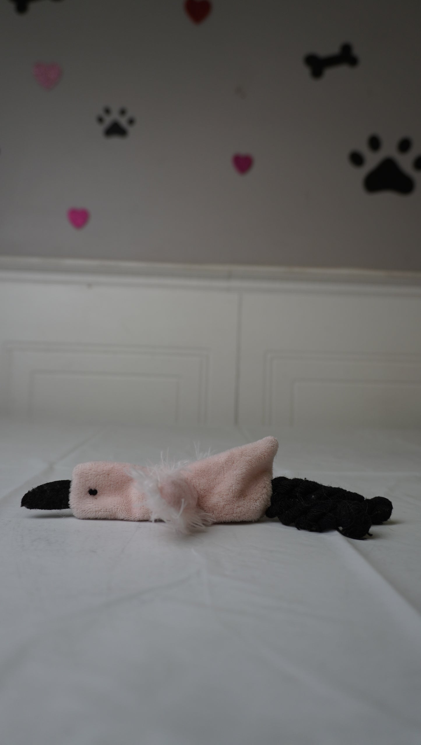Pink Flamingo Plush Cat Toy