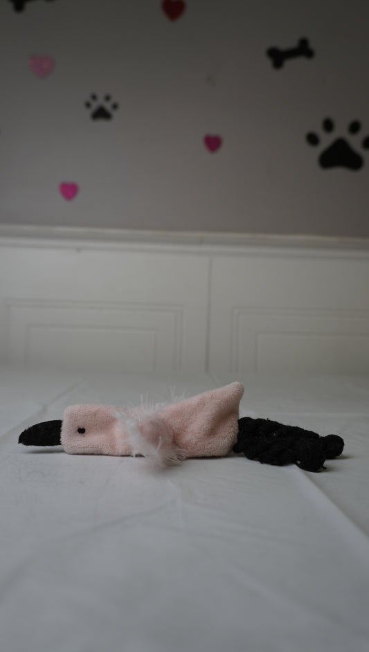 Pink Flamingo Plush Cat Toy