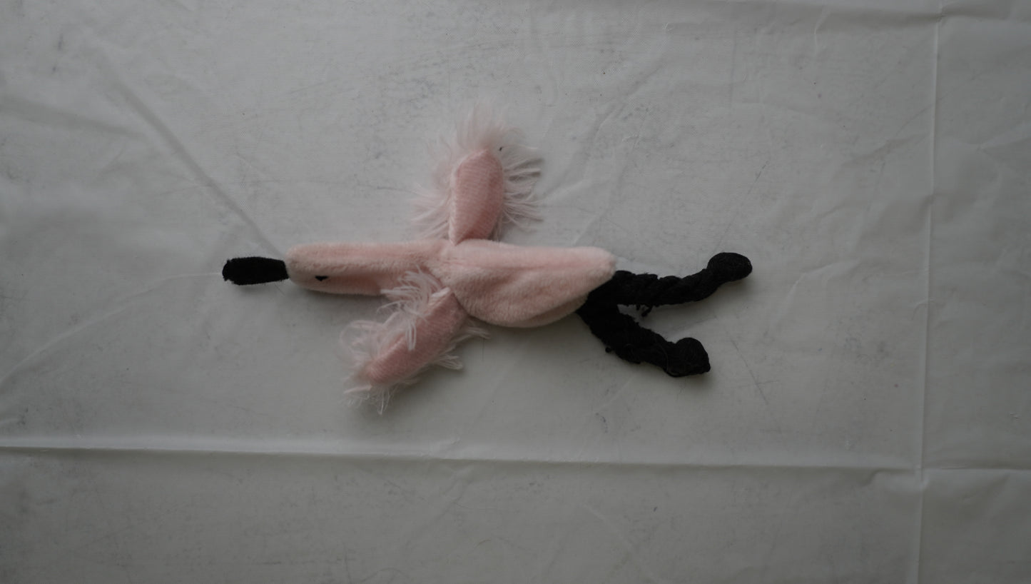 Pink Flamingo Plush Cat Toy