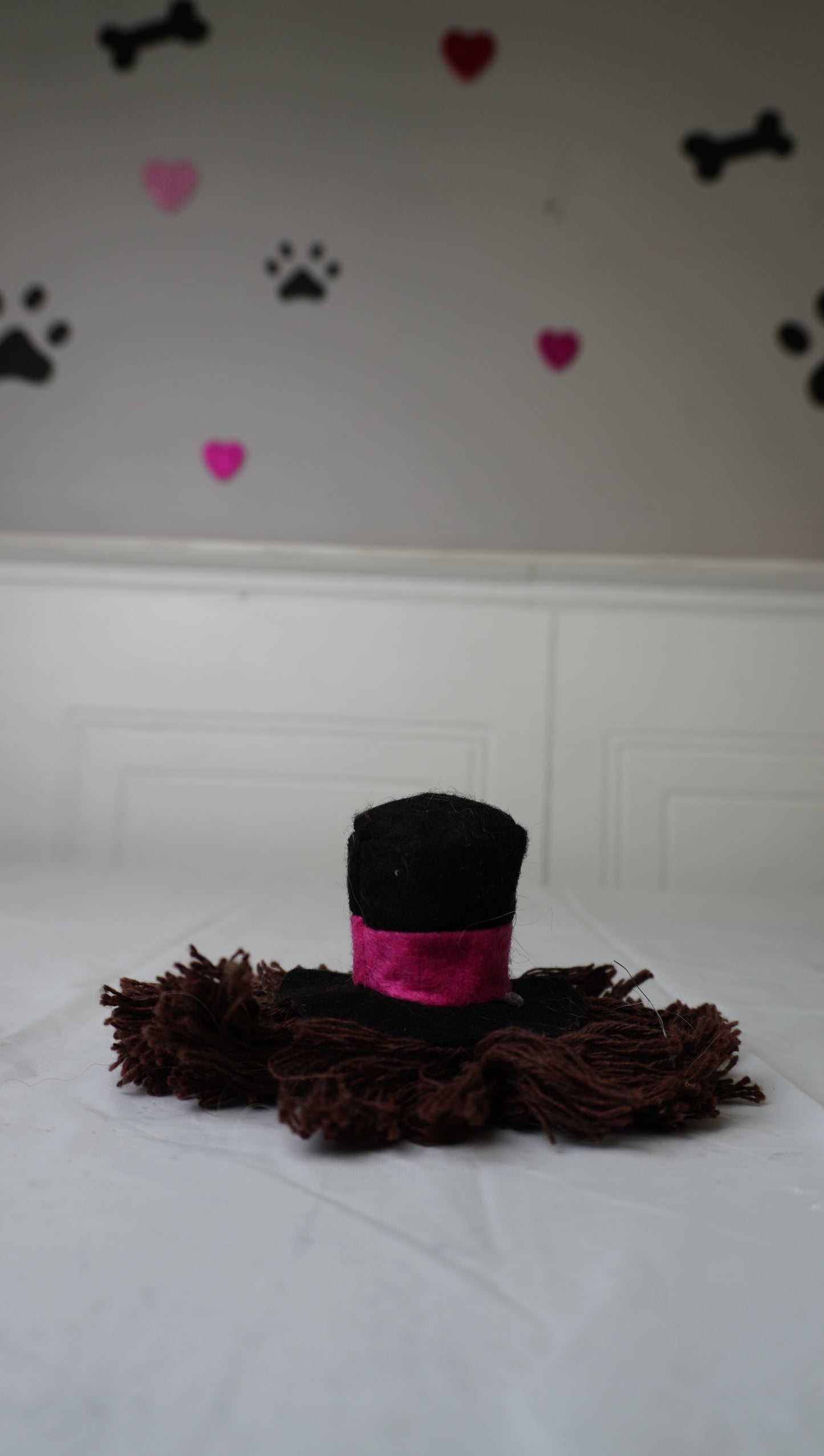 Top Hat Plush Cat Toy