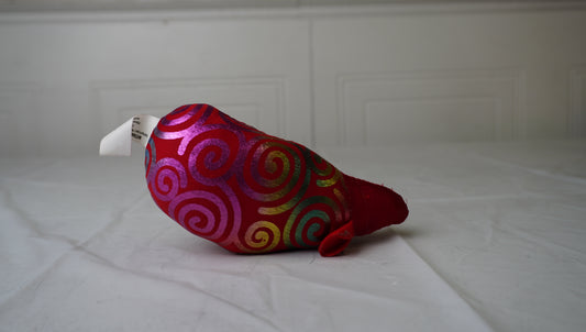 Festive Swirl Fish Cat Toy