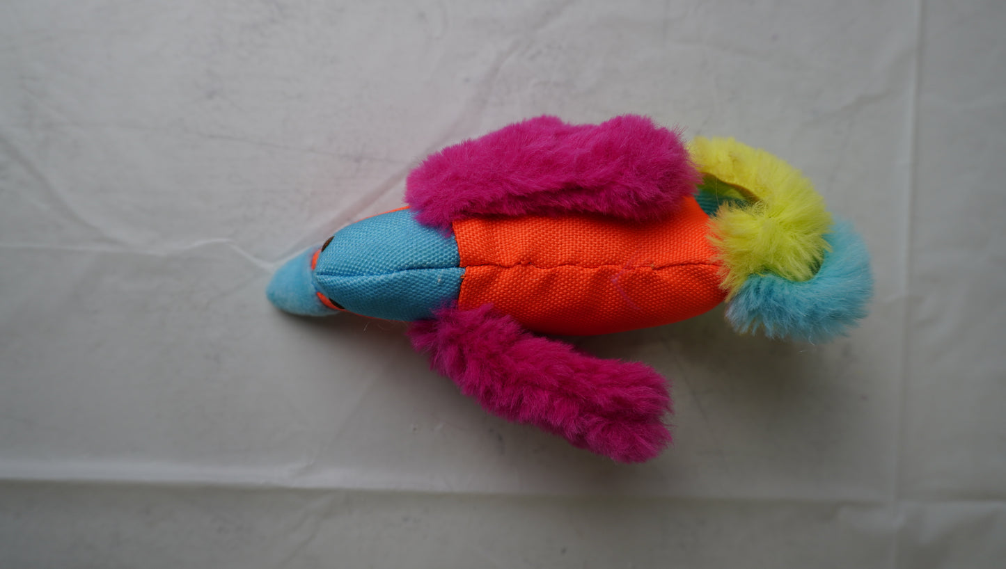 Colorful Bird Plush Cat Toy