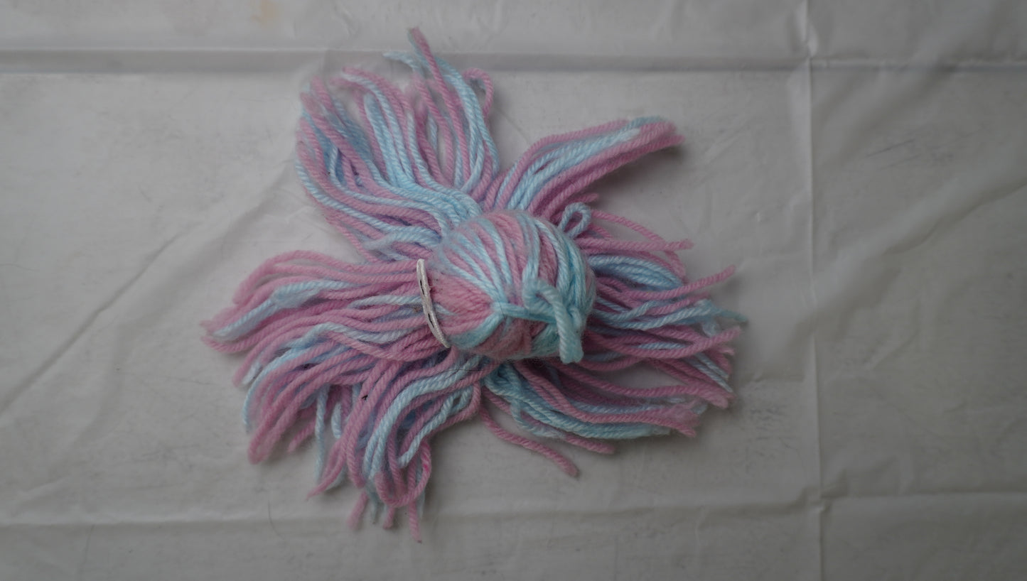 Pastel Yarn Octopus Cat Toy