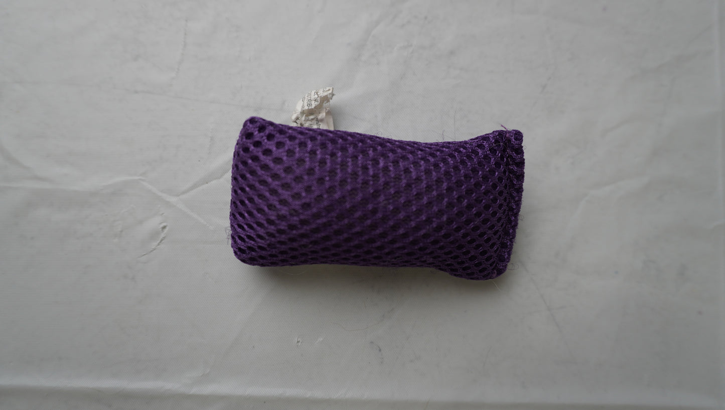 Purple Mesh Catnip Pillow Toy