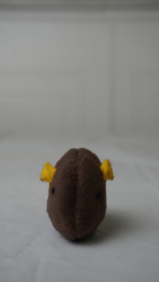 Brown Plush Mouse Cat Toy
