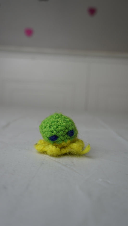 Handmade Crochet Octopus Cat Toy – Gently Used