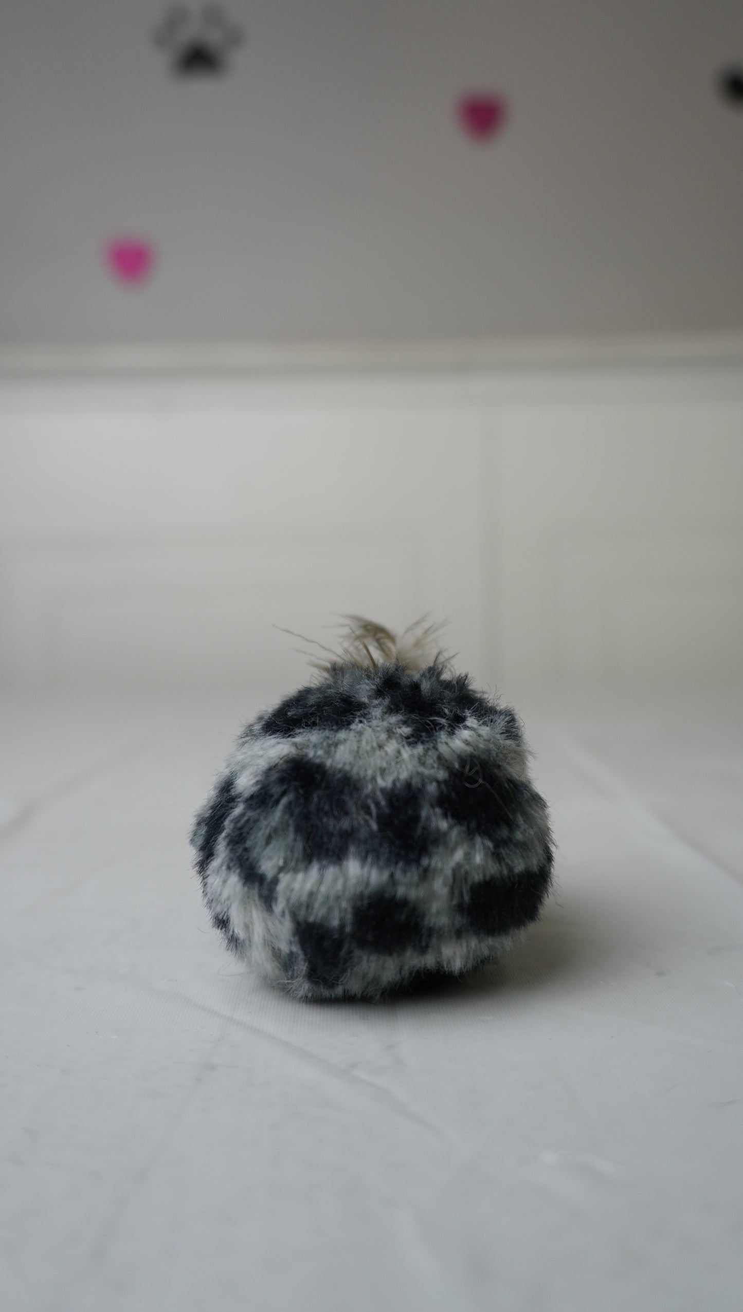 Leopard Print Plush Cat Toy Ball – Gently Used