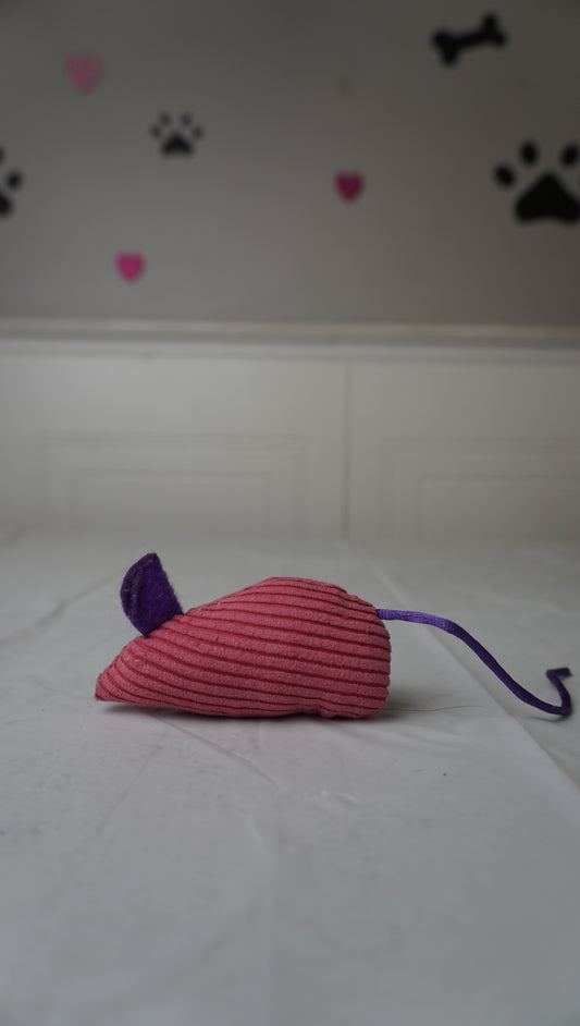 Corduroy Plush Mouse Cat Toy