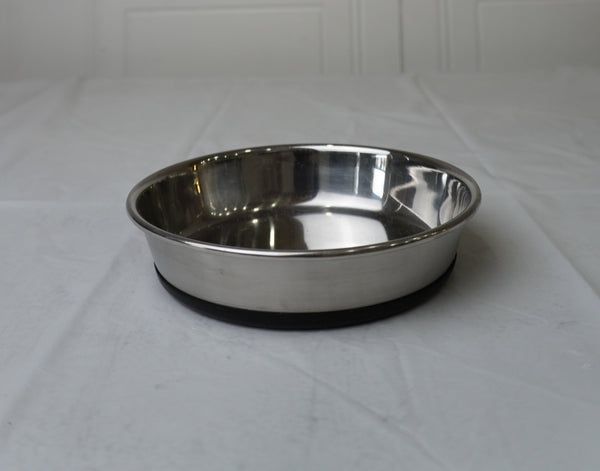 2 Non-Slip Stainless Steel Pet Bowl