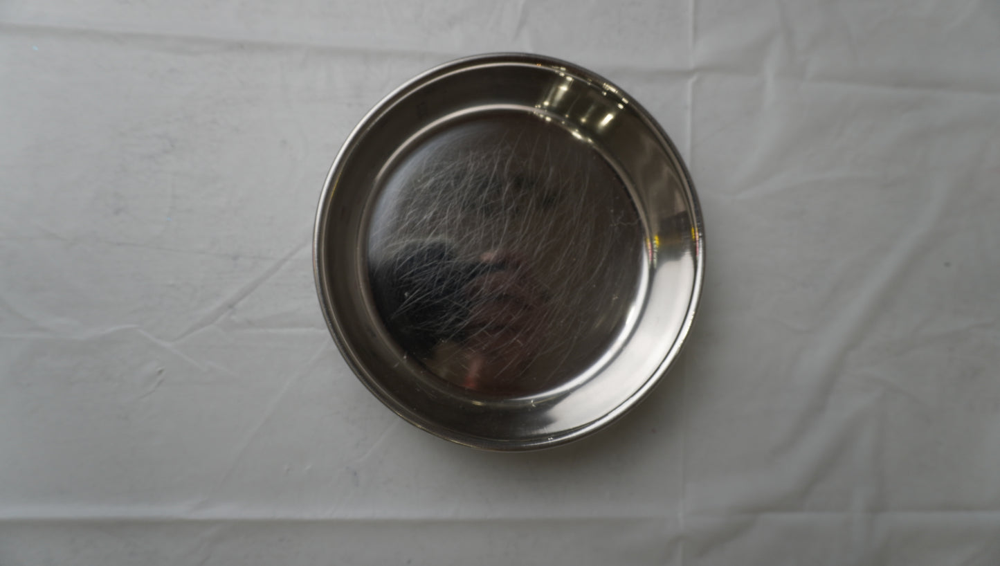 2 Non-Slip Stainless Steel Pet Bowl