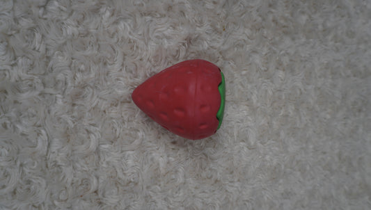 Strawberry Treat Dispensing Dog Toy – Gently Used