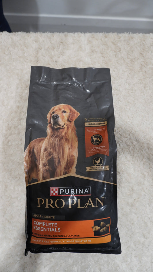 Purina Pro Plan Complete Essentials Adult Dog Food (Chicken &amp; Rice Formula) – Sealed