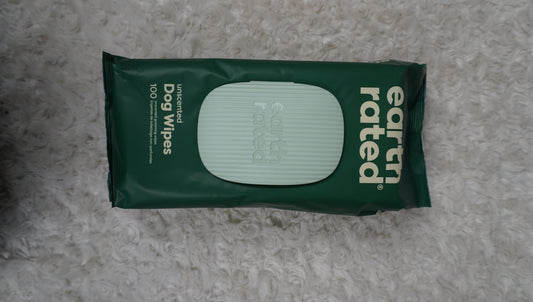 Brand New Earth Rated Unscented Dog Wipes (100 Count)
