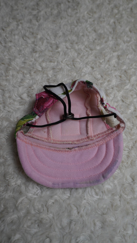 Floral Dog Cap – Adjustable – Gently Used