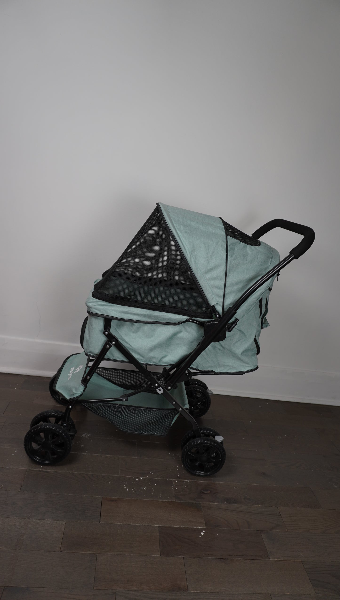 Wedyvko Foldable Pet Stroller (Mint Green)