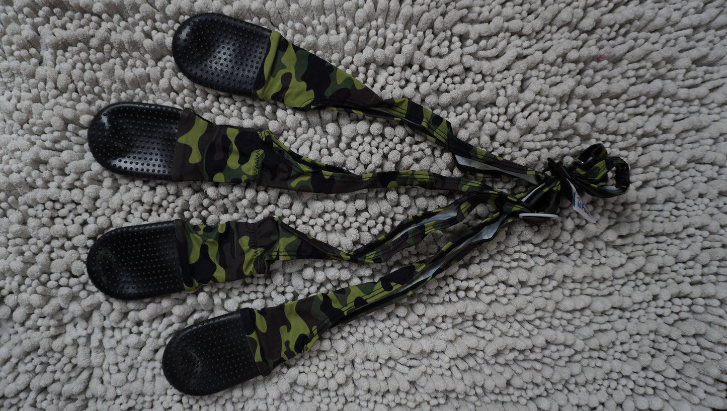Walkee Paws Waterproof Dog Leggings – Camo (Small Paw)