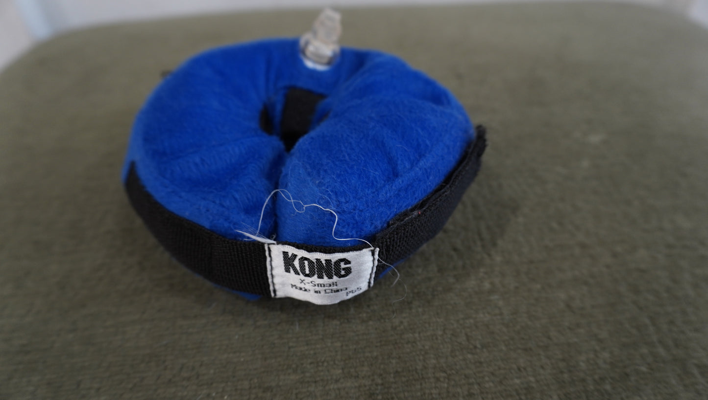 KONG Inflatable Recovery Collar (Blue) – X-Small
