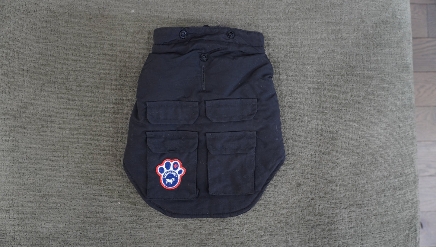 Canada Pooch Black Utility Dog Jacket