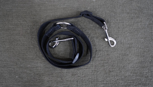 PETBABA Reflective Dog Leash – Black