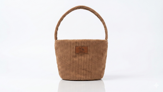 Corduroy Pet Storage Basket