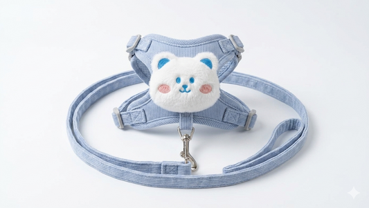 Soft Adjustable Cat Harness & Leash – Gently Used