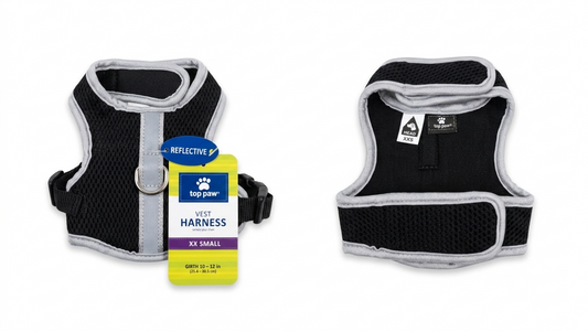 Top Paw Reflective Vest Harness – XXS (Gently Used)