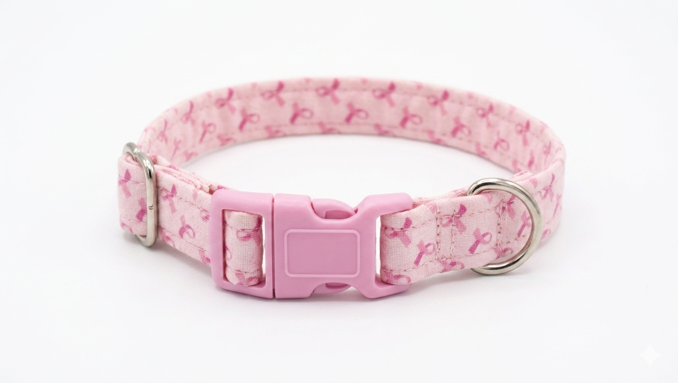 Pink Patterned Cat Collar – Gently Used