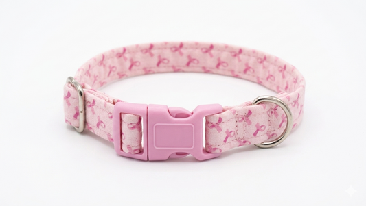 Pink Patterned Cat Collar – Gently Used