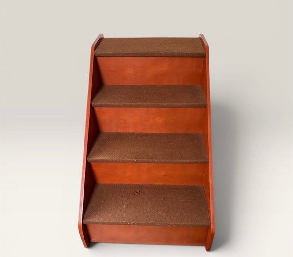 Wooden Pet Stairs (4-Step)